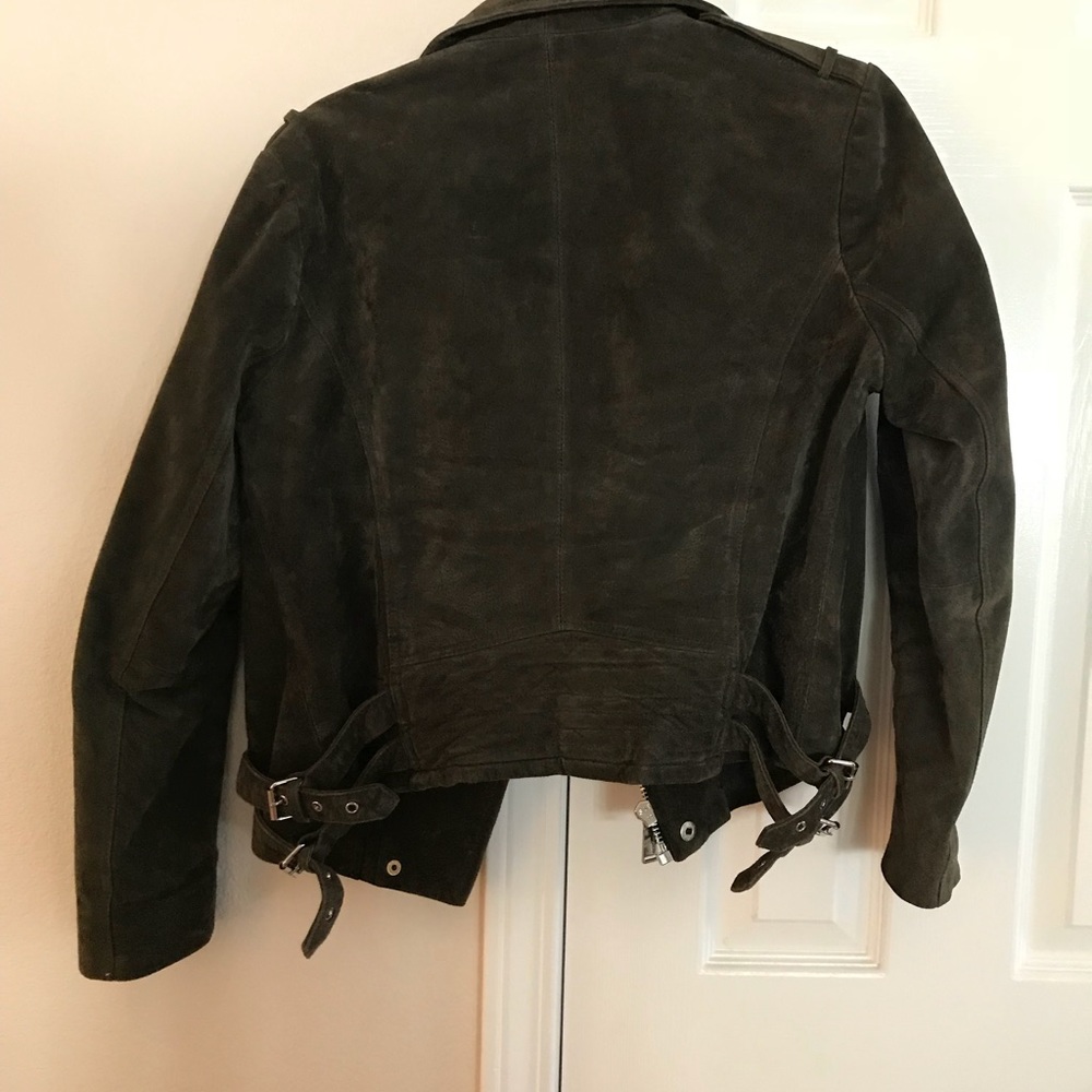 Bcbgeneration Olive Suede Jacket - image 2